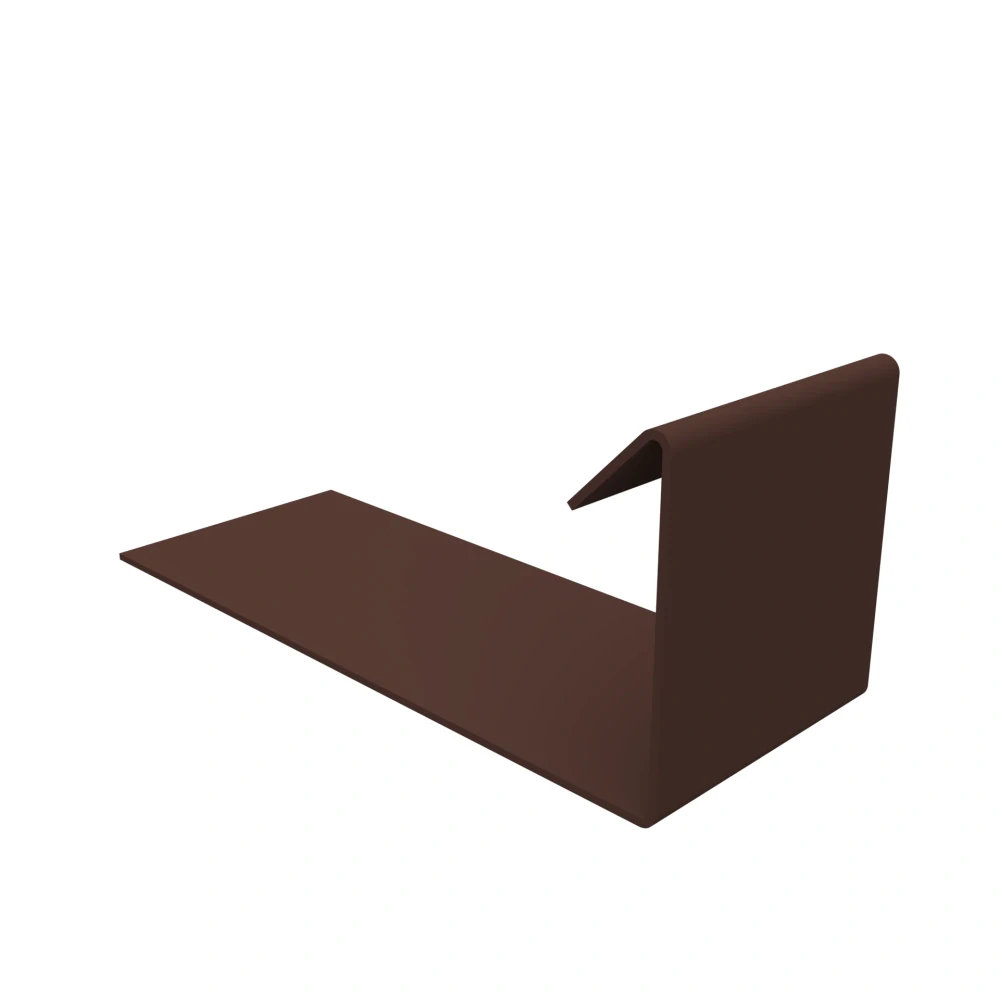 Terasová spojka "L" (hnědá RAL 8017, 110 mm)