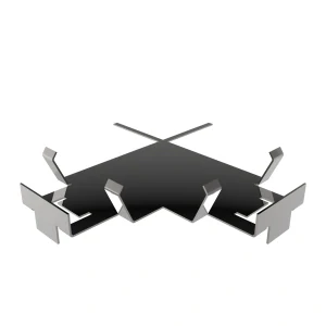 Rohový klip horní na hlavu terče