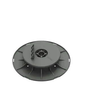 Rektifikační terč pod terasová prkna se samonivelační hlavou H 25-35 mm