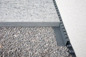 Ukončovací lišta pro NOP - Lišta DISTO pro dlažbu, fasádu a nopovou fólii (vhodná i na rektifikační terče)