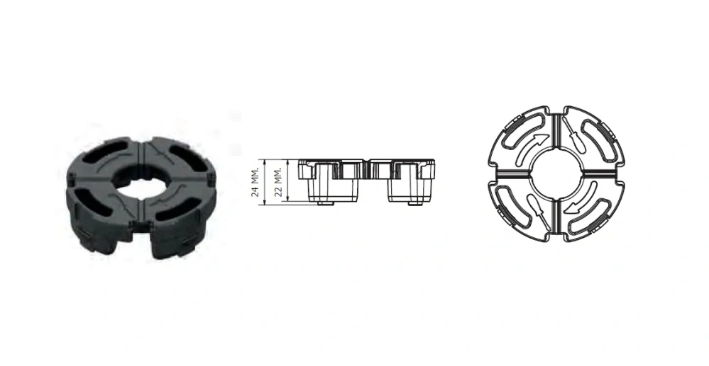 Spojka dlažby plastová