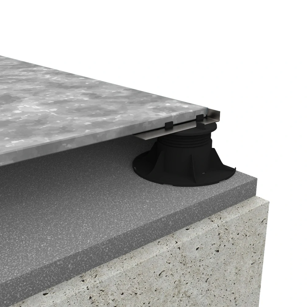 Balkonový ukončovací profil "C" 110 mm (šedá RAL 7001)