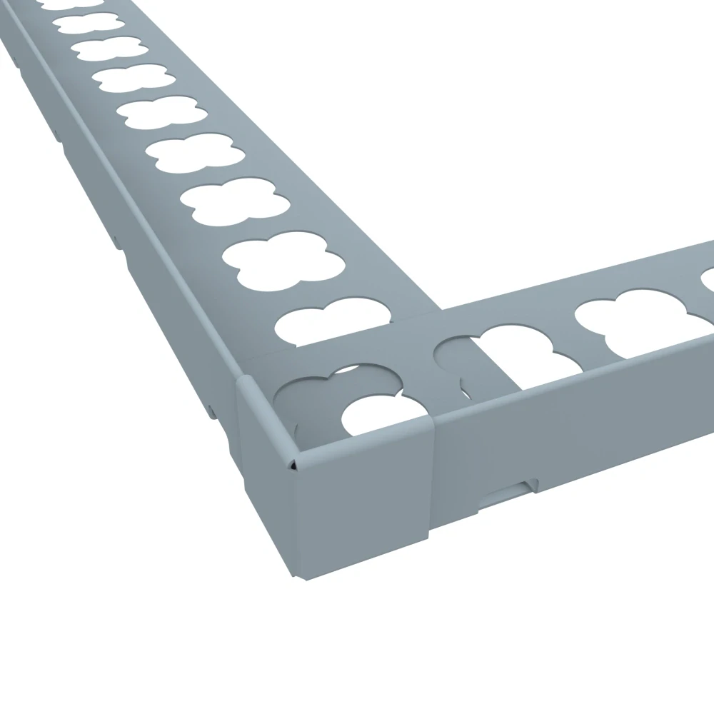 Roh vnější k "L" profilům (hnědá RAL 8017, 50 mm)