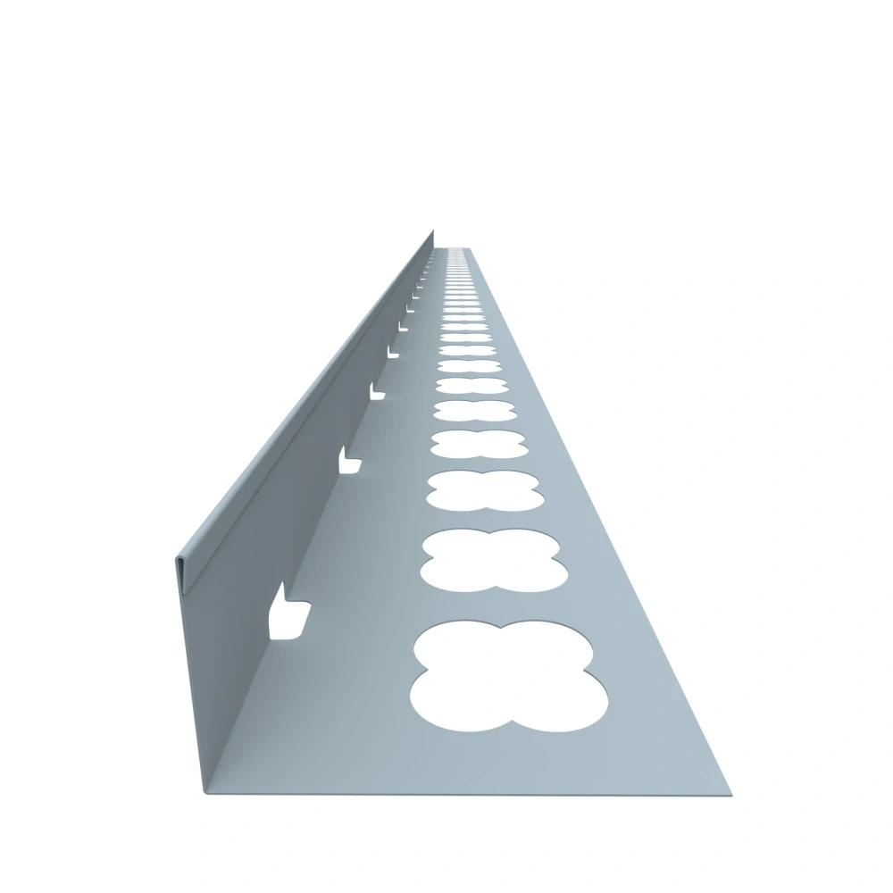 Terasový ukončovací profil "L" (2000x60) - šedá RAL 7001