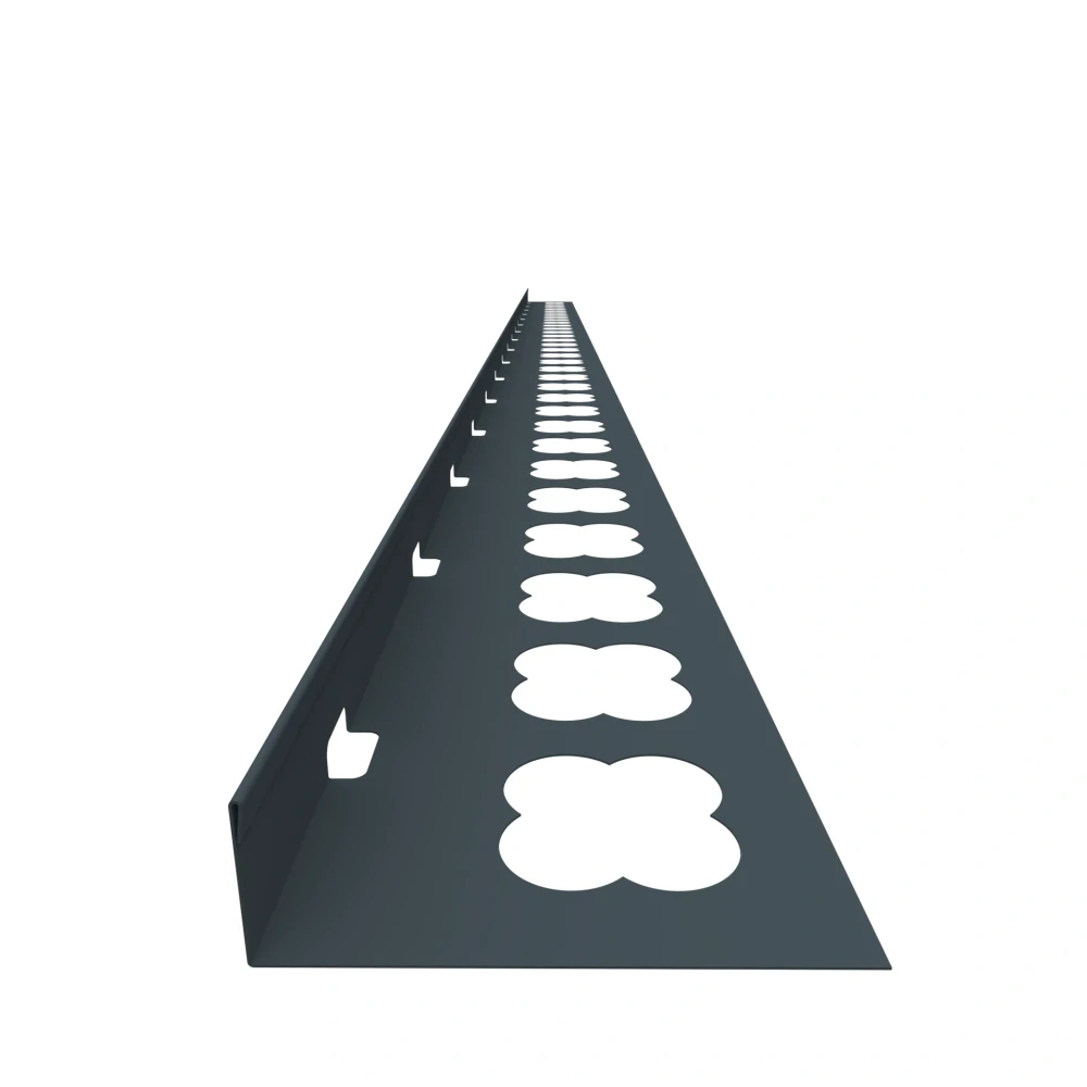 Terasový ukončovací profil L (2000x30) (antracit RAL 7016)