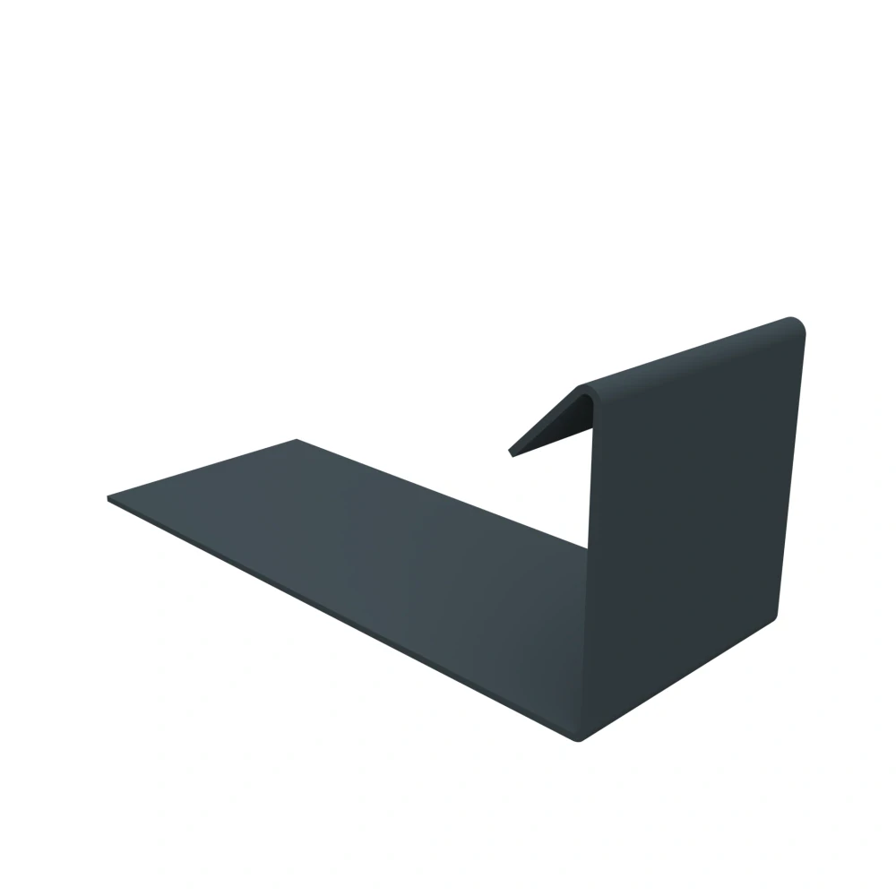 Terasová spojka "L" (šedá RAL 7001, 40 mm)