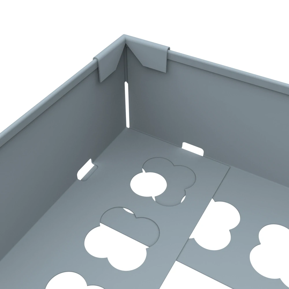 Roh vnější k "L" profilům (hnědá RAL 8017, 50 mm)