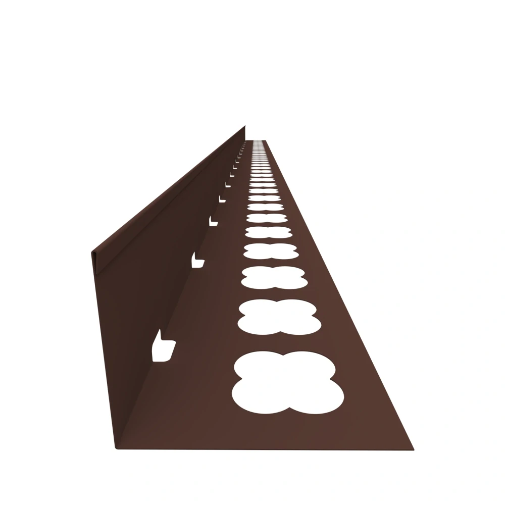 Balkónový ukončovací profil L (2000x70) (antracit RAL 7016)