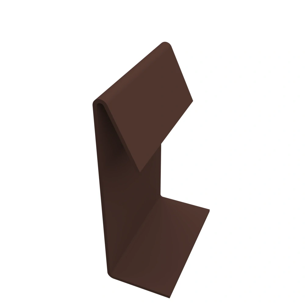 Terasová spojka k "C" profilům (šedá RAL 7001, 70 mm)