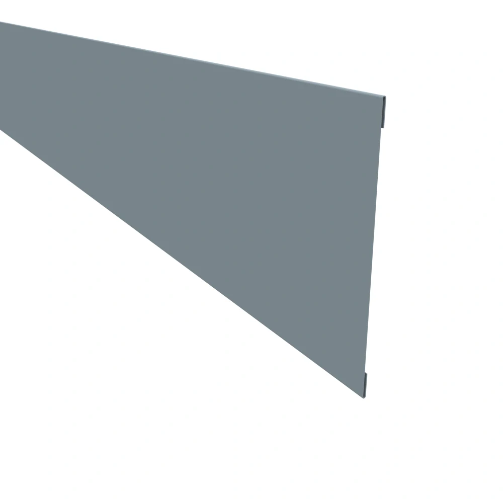 Balkonový ukončovací profil "C" 140-200 mm (šedá RAL 7001, 200 mm)