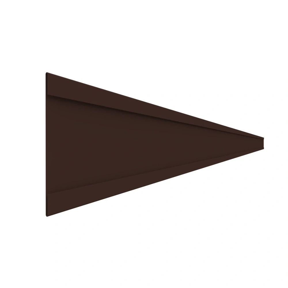 Balkonový ukončovací profil "C" 90 mm (šedá RAL 7001)