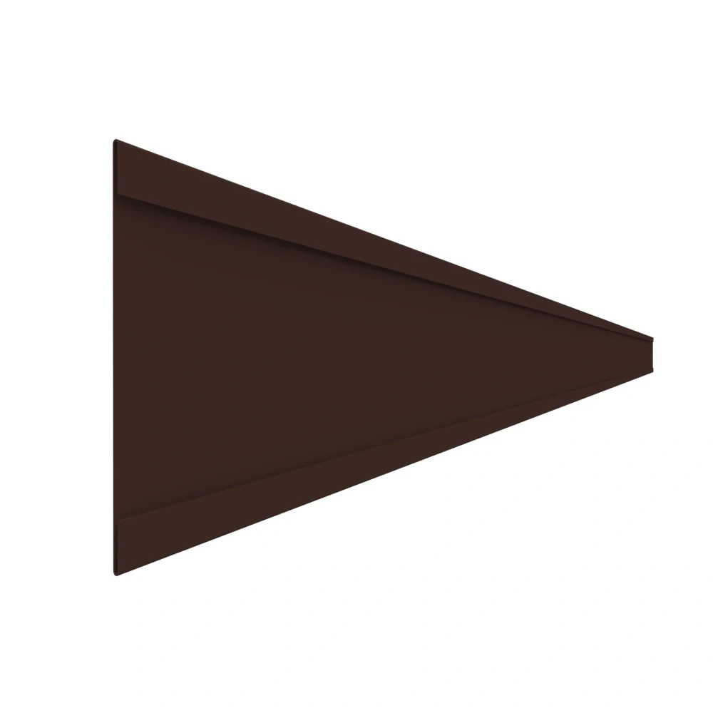 Balkonový ukončovací profil "C" 110 mm (šedá RAL 7001)