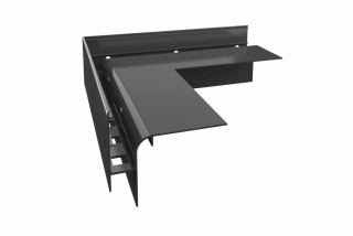 Terasová lišta "PR30R" - vnější roh